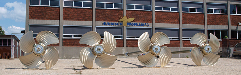 Hundested Propellers at the factory